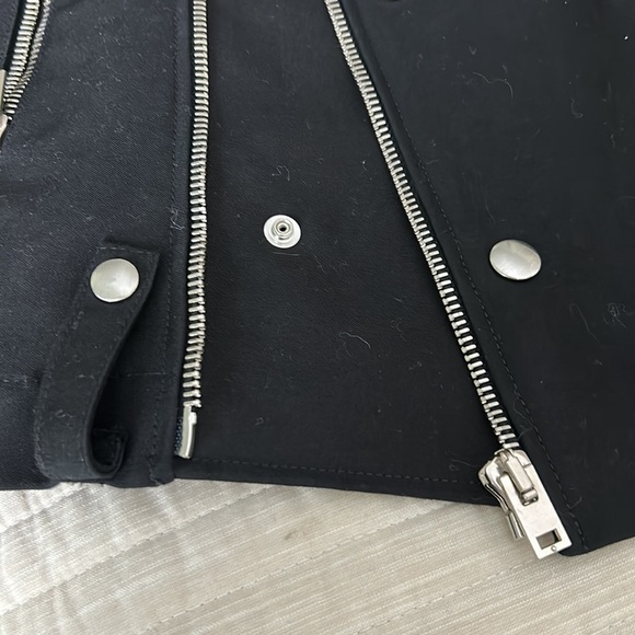 IRO Jeoren Black Military Style Jacket Size 1 (US 4) - Picture 9 of 12